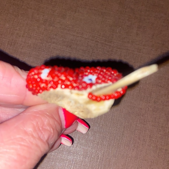 Vintage Zuni beaded Steer Cow souvenir - Picture 8 of 10